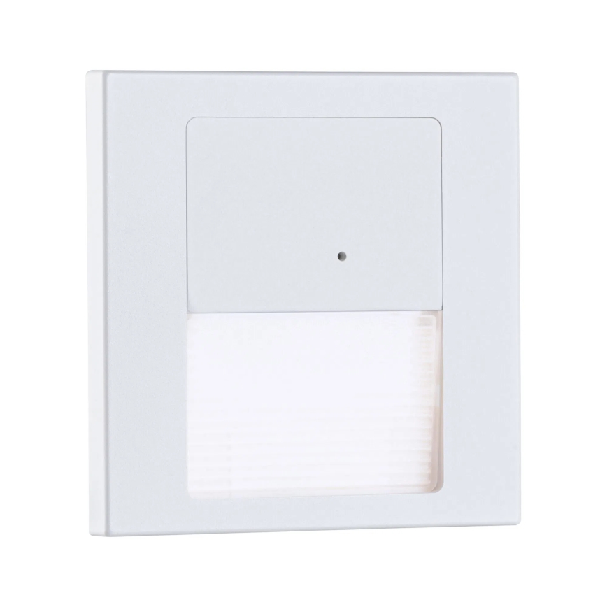 Paulmann 80002 - LED/1W Oświetlenie schodowe z czujnikiem TSARO 230V Lead/białe