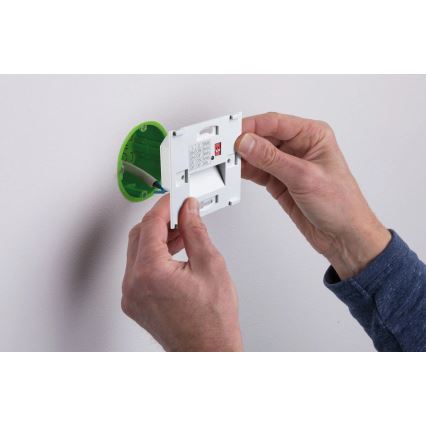 Paulmann 80003 - LED/1W Oświetlenie schodowe z czujnikiem TSARO 230V Lead/matowy chrom