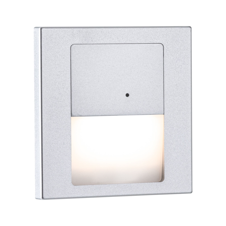 Paulmann 80003 - LED/1W Oświetlenie schodowe z czujnikiem TSARO 230V Lead/matowy chrom