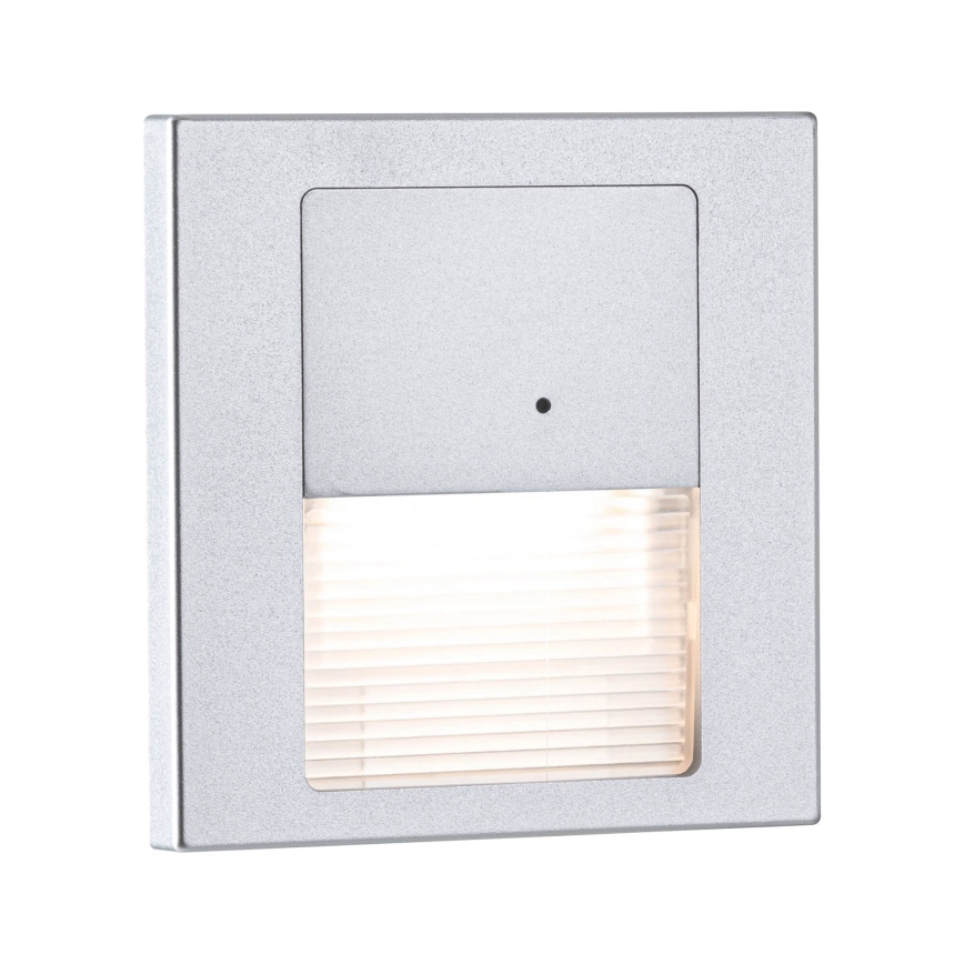 Paulmann 80003 - LED/1W Oświetlenie schodowe z czujnikiem TSARO 230V Lead/matowy chrom