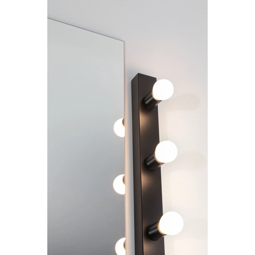 Paulmann 80097 - 3xE14/40W IP44 Łazienkowe oświetlenie lustra REGULA 230V czarny