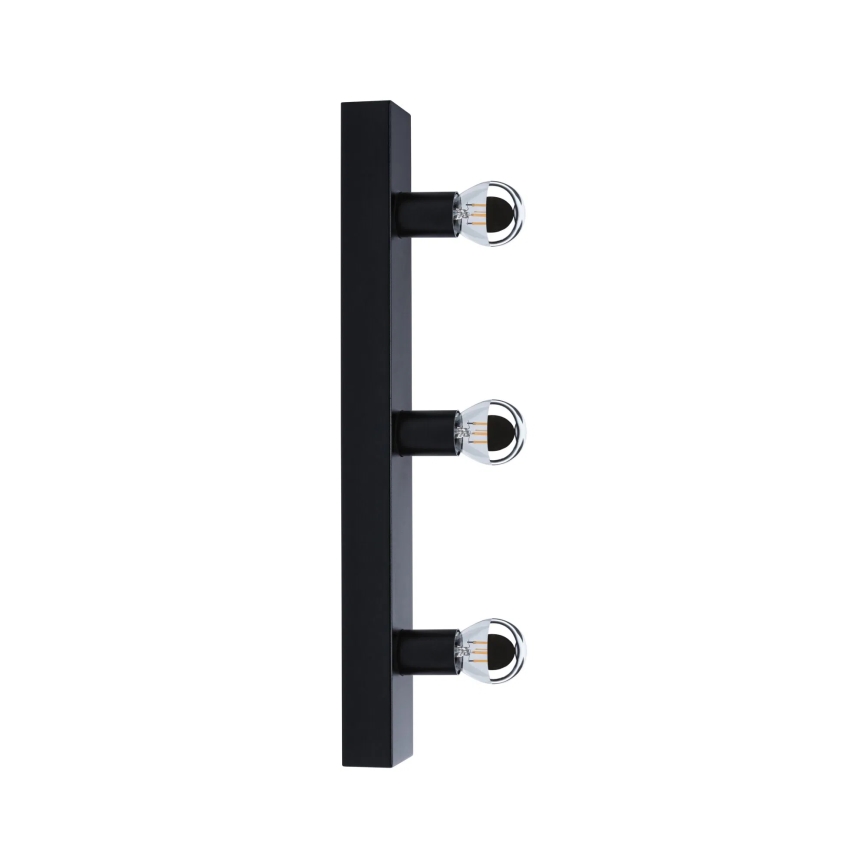 Paulmann 80097 - 3xE14/40W IP44 Łazienkowe oświetlenie lustra REGULA 230V czarny