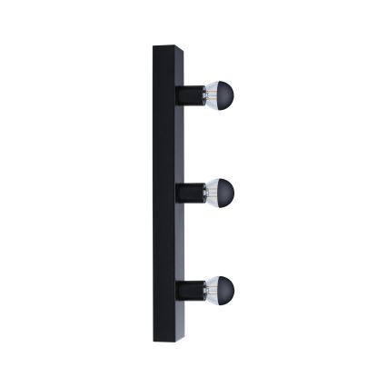 Paulmann 80097 - 3xE14/40W IP44 Łazienkowe oświetlenie lustra REGULA 230V czarny