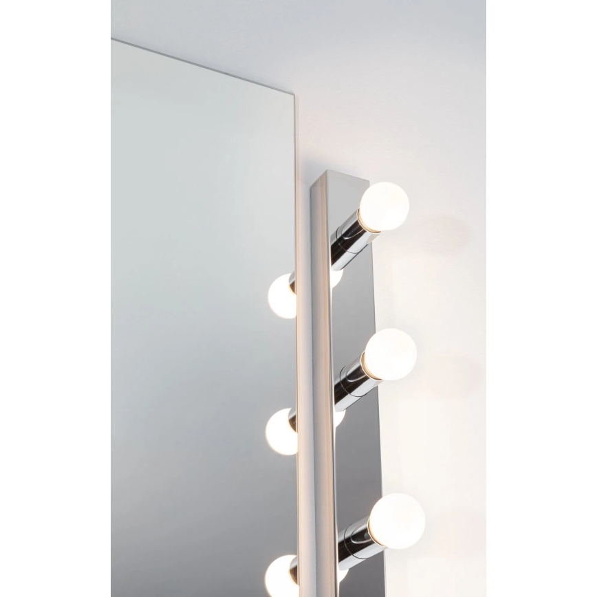 Paulmann 80098 - 4xE14/40W IP44 Łazienkowe oświetlenie lustra REGULA 230V chrom błyszczący