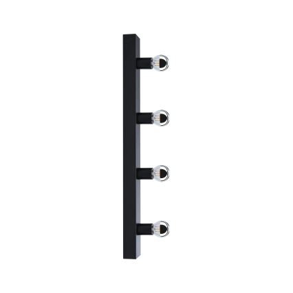 Paulmann 80099 - 4xE14/40W IP44 Łazienkowe oświetlenie lustra REGULA 230V czarny