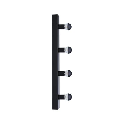 Paulmann 80099 - 4xE14/40W IP44 Łazienkowe oświetlenie lustra REGULA 230V czarny