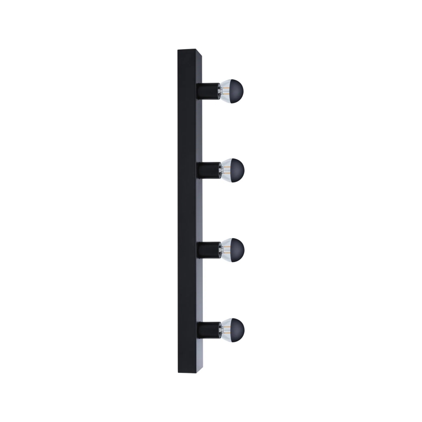Paulmann 80099 - 4xE14/40W IP44 Łazienkowe oświetlenie lustra REGULA 230V czarny