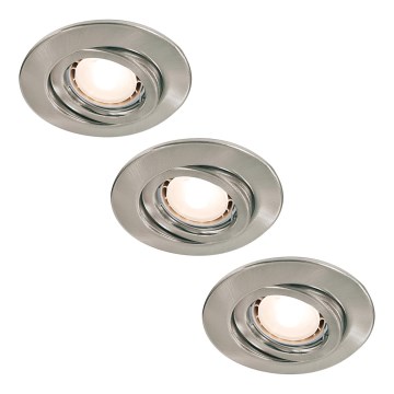 Paulmann 92025 -  ZESTAW 3xLED-GU10/3,5W Oprawa wpuszczana QUALITY 230V