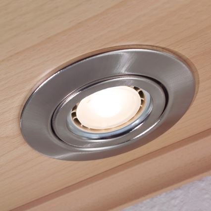 Paulmann 92025 - SET 3x LED Oprawa wpuszczana QUALITY LINE 3xGU10-LED/3,5W