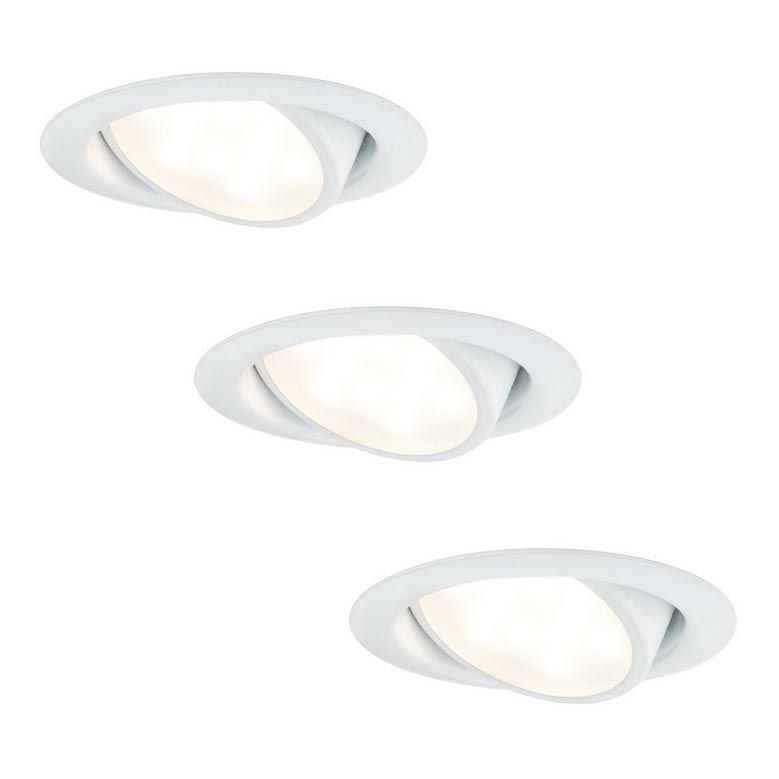 Paulmann 92091 - ZESTAW 3x LED Oprawa wpuszczana 1xLED/4,2W/230V