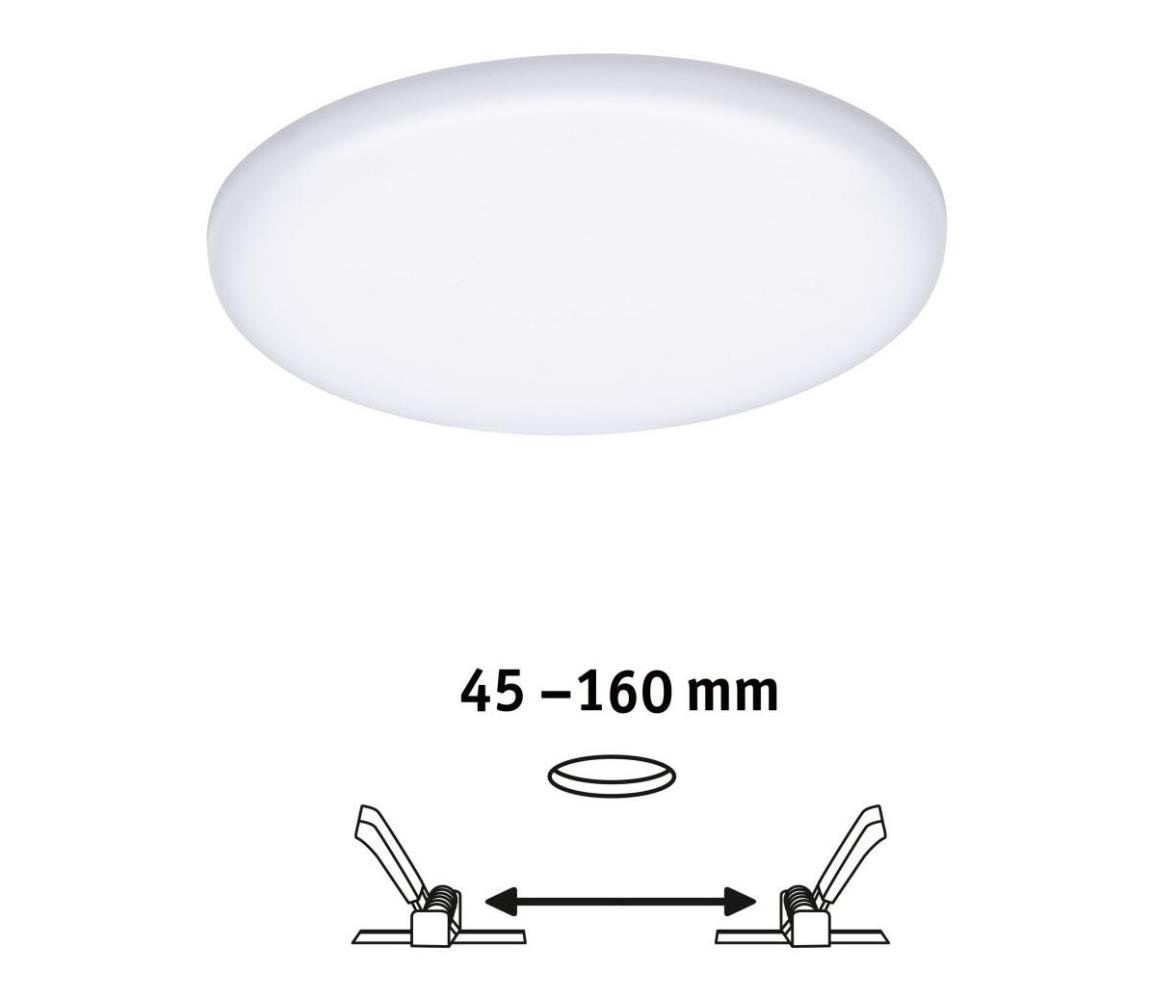 Paulmann 92389 - LED/17W IP44 Oprawa wpuszczana łazienkowa VARIFIT 230V