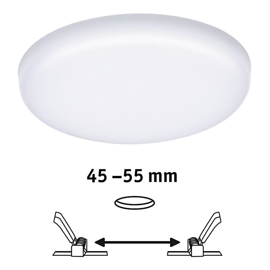 Paulmann 92390 - LED/4,5W IP44 Oprawa wpuszczana łazienkowa VARIFIT 230V