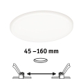 Paulmann 92392 - LED/17,5W IP44 Łazienkowa oprawa wpuszczana VARIFIT 230V