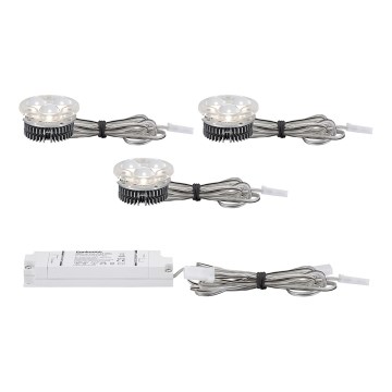 Paulmann 92502 - SET 3x LED żarówka 2EASY BASIC SET 3xLED/3,52W/230V