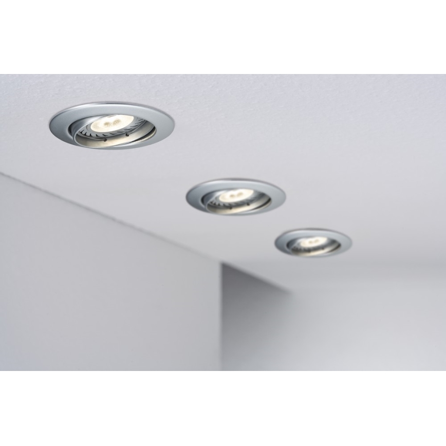 Paulmann 92516 - ZESTAW 3xLED-GU10/3,5W Łazienkowa oprawa wpuszczana PREMIUM LINE 230V