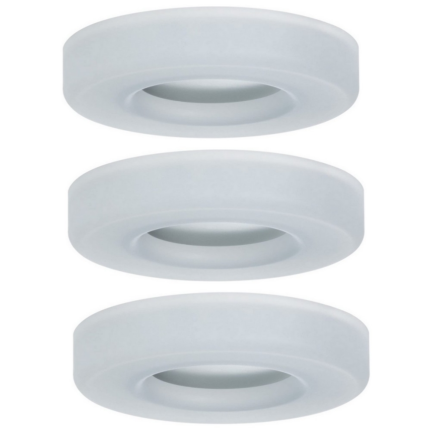 Paulmann 92704 - ZESTAW 3xLED/5,5W Oprawa wpuszczana BAGEL 230V