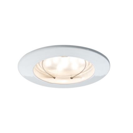 Paulmann 92754 - LED/6,8W IP44 Łazienkowa oprawa wpuszczana COIN 230V