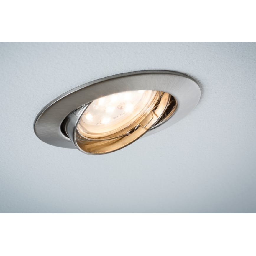 Paulmann 92767 - LED Oprawa wpuszczana COIN 1xLED/6,8W/230V