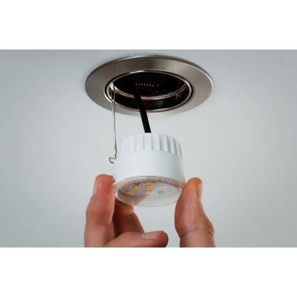 Paulmann 92767 - LED Oprawa wpuszczana COIN 1xLED/6,8W/230V