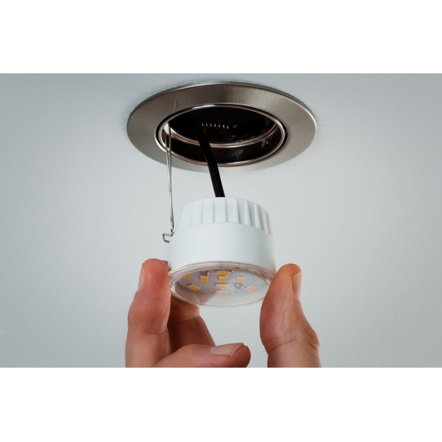 Paulmann 92767 - LED Oprawa wpuszczana COIN 1xLED/6,8W/230V