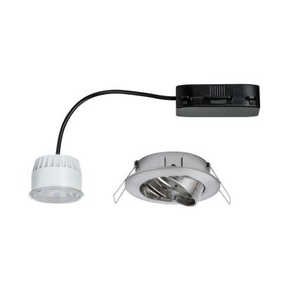 Paulmann 92767 - LED/6,8W Łazienkowa oprawa wpuszczana COIN 230V