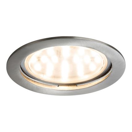 Paulmann 92782 - LED/14W IP44 Ściemniane wpuszczane oświetlenie łazienkowe COIN 230V