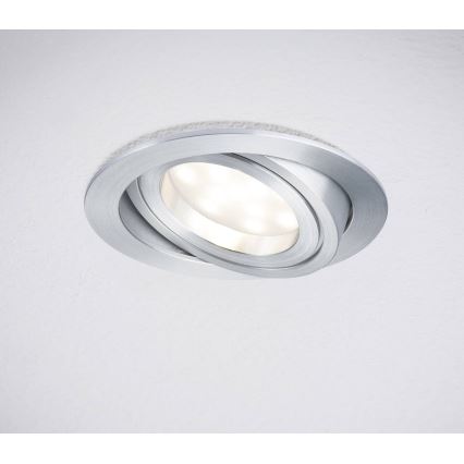 Paulmann 92798 - 1xLED/6,8W IP23 Łazienkowa lampa wpuszczana COIN 230V