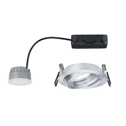 Paulmann 92832 - LED Łazienkowa oprawa wpuszczana ściemnialna COIN 1xLED/7W/230V