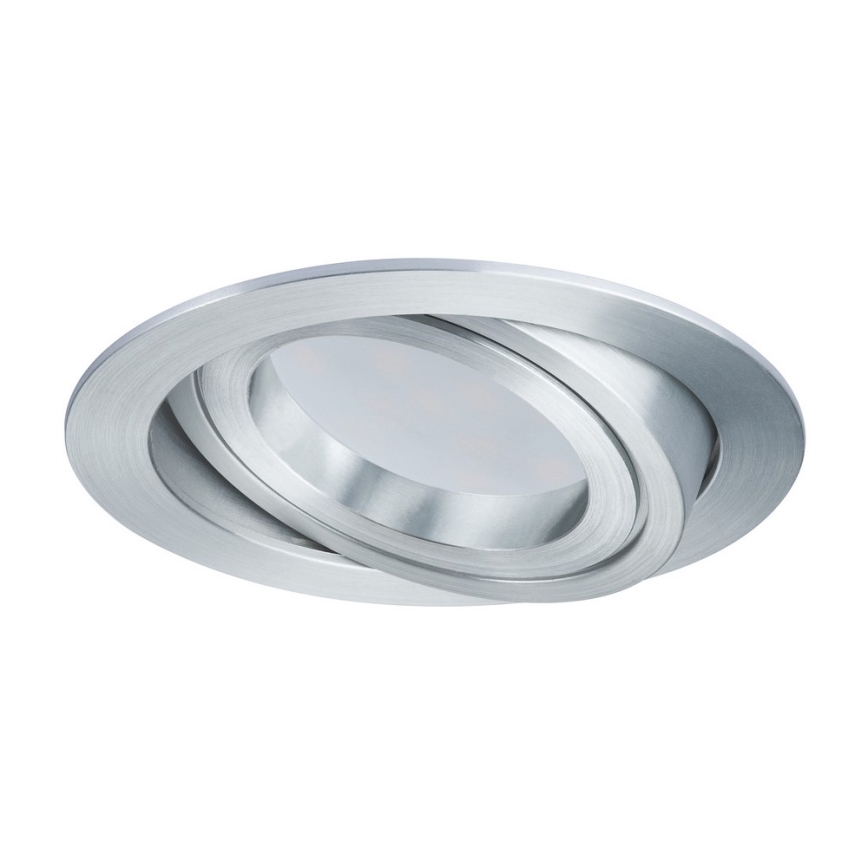 Paulmann 92832 - LED/7W Łazienkowa oprawa wpuszczana COIN 230V
