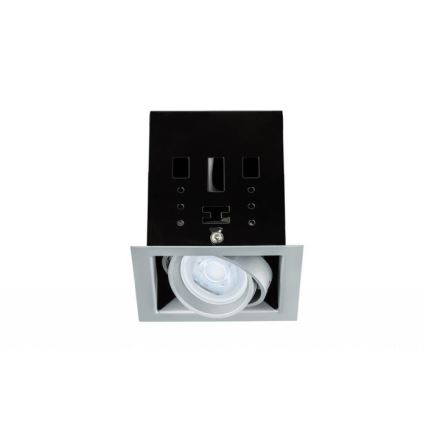 Paulmann 92905 - LED-GU10/7W Ściemnialna Oprawa wpuszczana CARDANO 230V