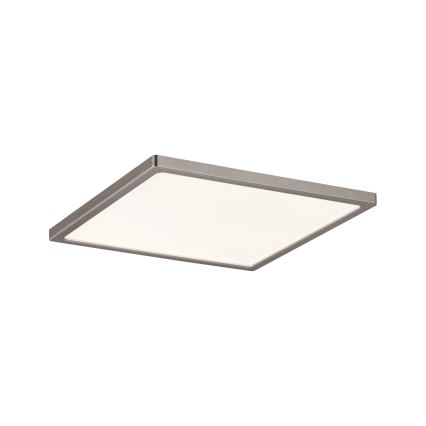 Paulmann 92939 - LED/11W IP44 ściemnialna wpuszczana oprawa sufitowa do łazienki AREO 230V 18x18 cm matowy chrom