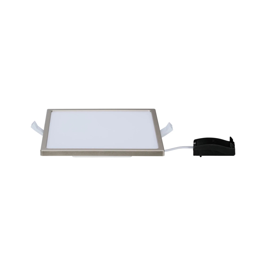 Paulmann 92939 - LED/11W IP44 ściemnialna wpuszczana oprawa sufitowa do łazienki AREO 230V 18x18 cm matowy chrom