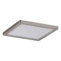 Paulmann 92940 - LED/6,5W IP44 Ściemnialna wpuszczana oprawa łazienkowa AREO 230V 12x12 cm matowy chrom