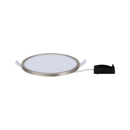 Paulmann 92946 - LED/11W IP23 Oprawa wpuszczana do łazienki AREO 230V Ø 18 cm matowy chrom