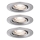Paulmann 92973 - ZESTAW 3xLED/4,2W IP23 Ściemnialne oświetlenie łazienkowe COIN 230V