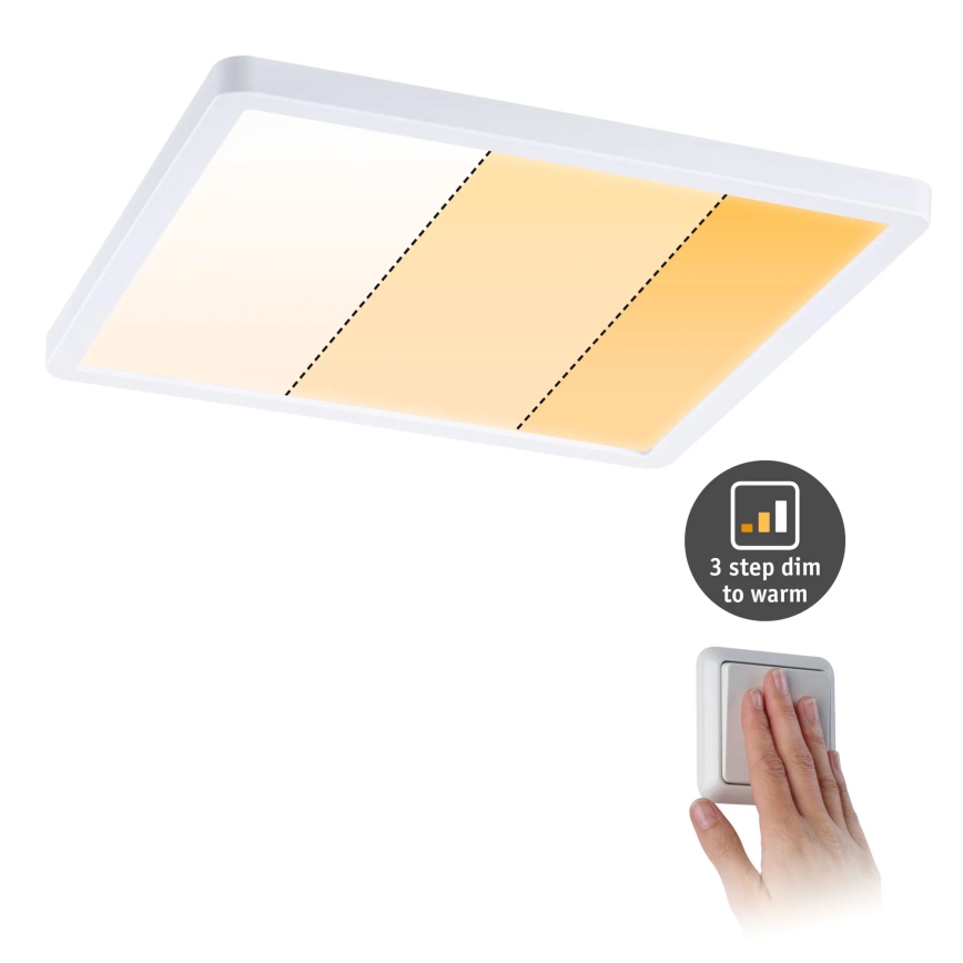 Paulmann 92994 - LED/16W IP44 Wpuszczana oprawa sufitowa do łazienki VARIFIT 230V 2000/3000/4000K