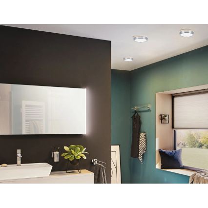 Paulmann 93018 - LED/13W IP44 ściemnialny plafon łazienkowy AVIAR 230V