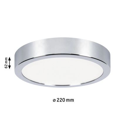 Paulmann 93018 - LED/13W IP44 ściemnialny plafon łazienkowy AVIAR 230V