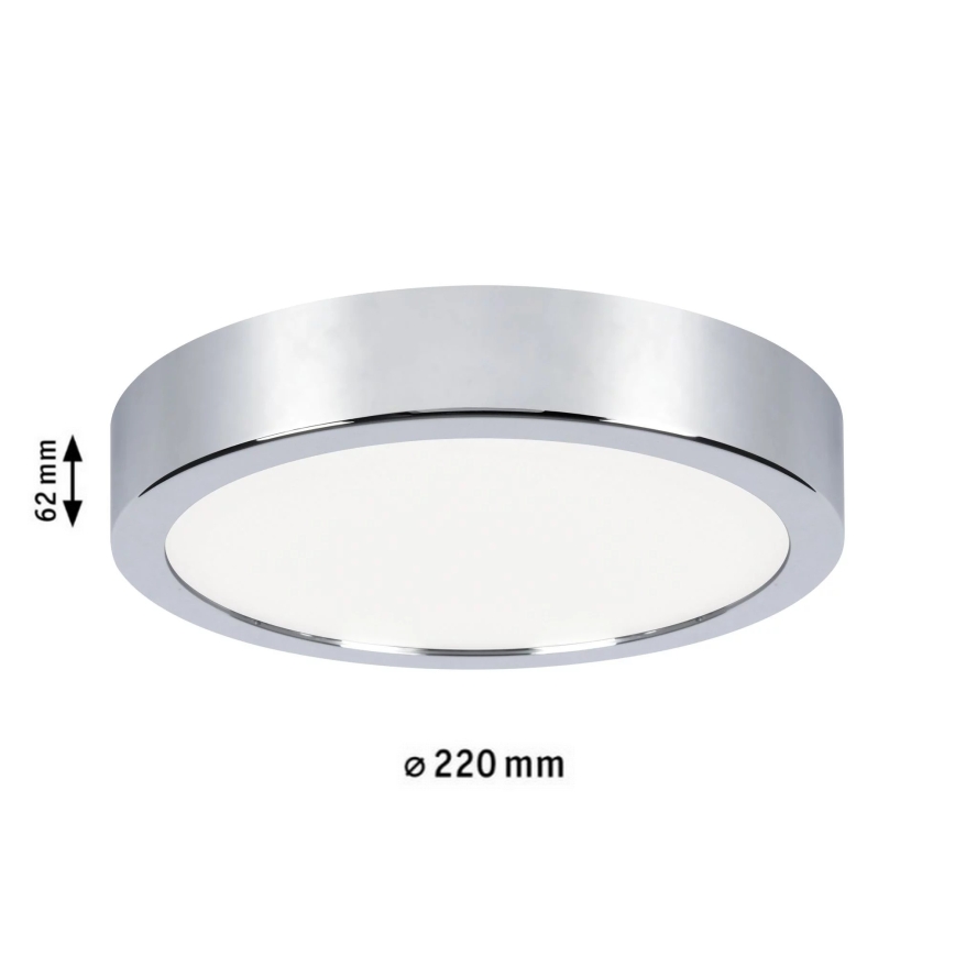 Paulmann 93018 - LED/13W IP44 ściemnialny plafon łazienkowy AVIAR 230V