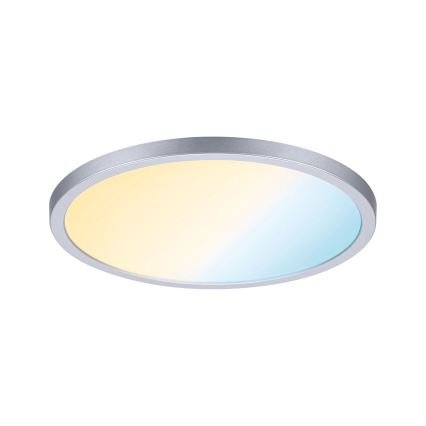 Paulmann 93046 - LED/16W IP44 ściemnialna łazienkowa oprawa wpuszczana AREO 230V 3000-6500K śr. 23 cm matowy chrom