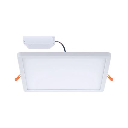 Paulmann 93060 - LED/16W IP44 ściemnialna wpuszczana oprawa łazienkowa AREO 230V 23x23 cm biała