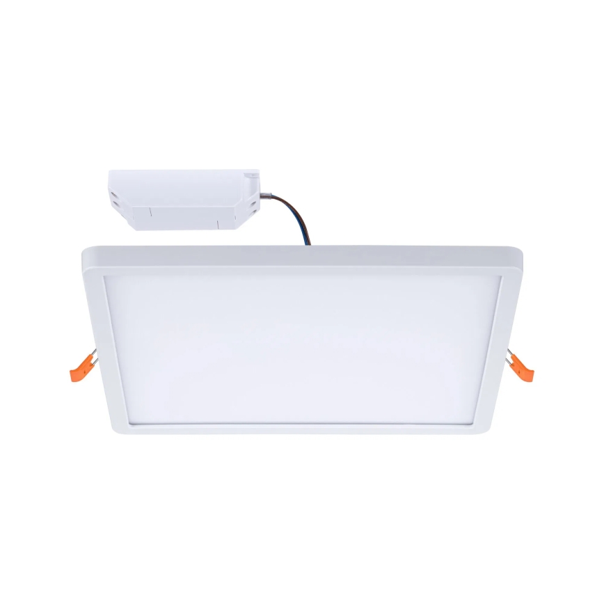 Paulmann 93060 - LED/16W IP44 ściemnialna wpuszczana oprawa łazienkowa AREO 230V 23x23 cm biała