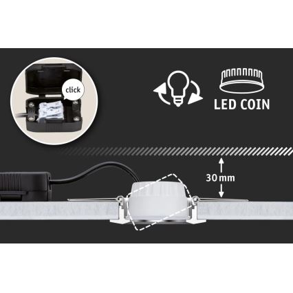 Paulmann 93078 - LED/6W Moduł ściemnialny NOVA 230V 2700K