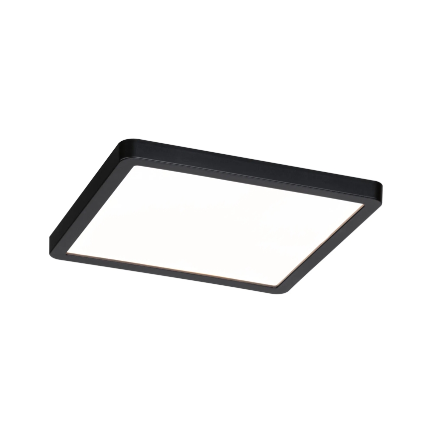 Paulmann 93101 - LED/13W IP44 Oprawa wpuszczana do łazienki AREO 230V 2000/3000/4000K 17,5x17,5 cm czarna