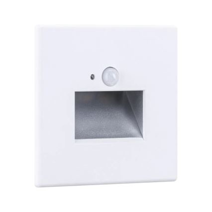 Paulmann 93133 - LED/1,2W Oświetlenie schodowe z czujnikiem EDGE 230V białe
