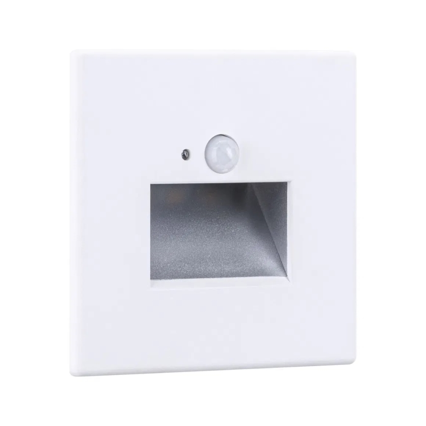 Paulmann 93133 - LED/1,2W Oświetlenie schodowe z czujnikiem EDGE 230V białe