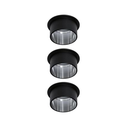 Paulmann 93383 - ZESTAW 3xLED/6W IP44 Ściemnialna łazienkowa oprawa wpuszczana GIL 230V