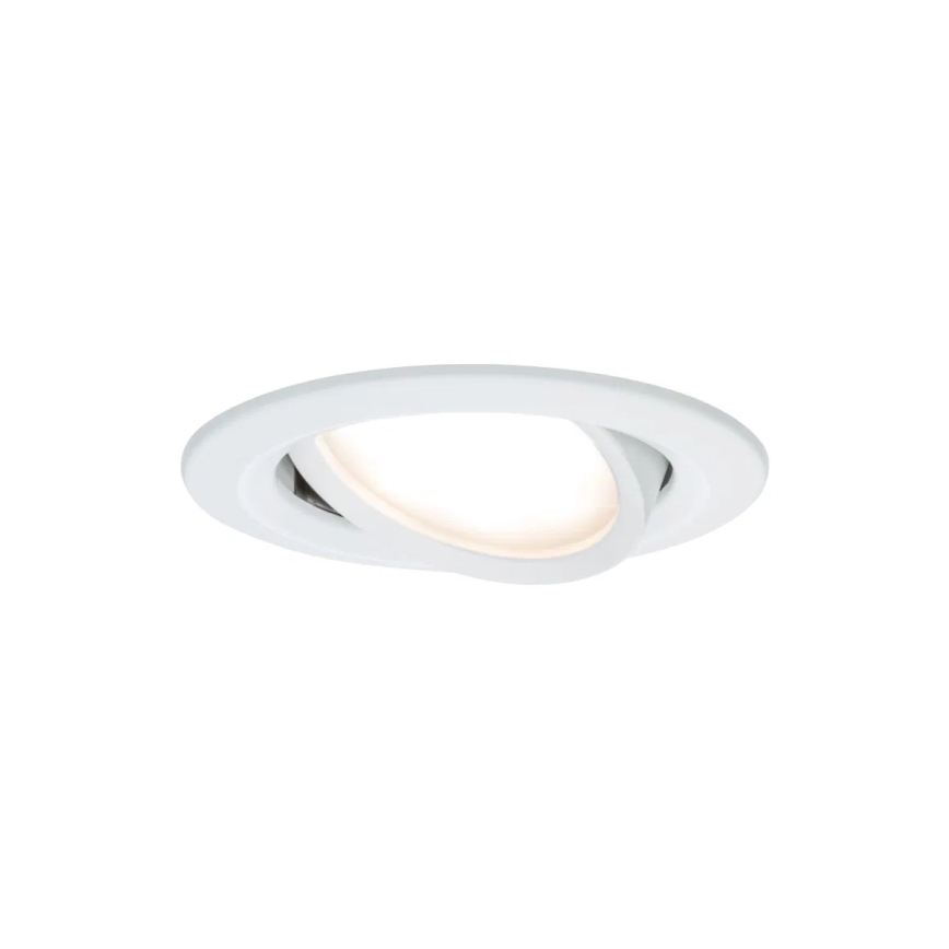 Paulmann 93485 - ZESTAW 3xLED/6W IP23 Ściemnialna łazienkowa oprawa wpuszczana NOVA 230V