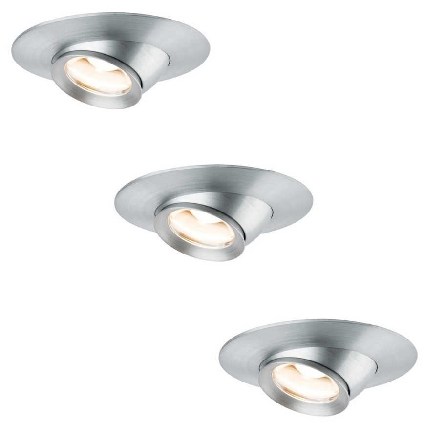 Paulmann 93579 - ZESTAW 3xLED Oprawa wpuszczana 3xLED/3,8W/230/12V