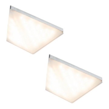 Paulmann 93584 - ZESTAW 2xLED/6,2W IP44 Oświetlenie mebli KITE 230V